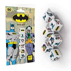 Batman 6PC Dice Set For Sale