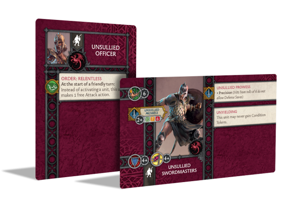 A Song of Ice & Fire: Tabletop Miniatures Game - Unsullied Swordmasters Online Hot Sale