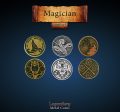 Legendary Metal Coins: Season 5 - Magician Coin Set (24 pcs) Hot on Sale