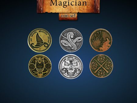 Legendary Metal Coins: Season 5 - Magician Coin Set (24 pcs) Hot on Sale