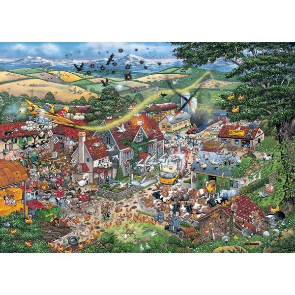 Puzzle - Gibsons - I Love the Farmyard (1000 Pieces) Online Hot Sale