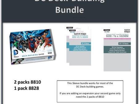 Sleeve Kings - Sleeve Bundle - DC Deck-Building Game Online Hot Sale