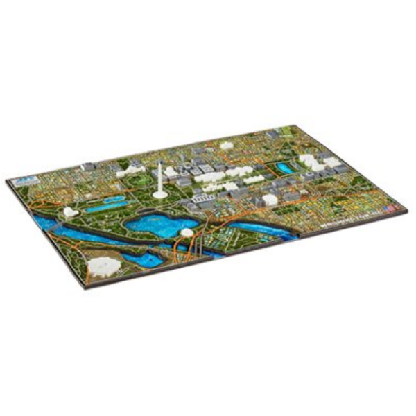 Puzzle - 4D Cityscape - History Over Time Puzzle: Washington D.C. (1100+ Pieces) For Sale