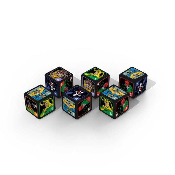 Marvel Villains 6PC Dice Set Hot on Sale