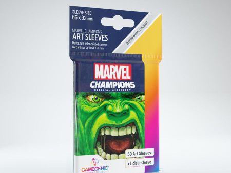 Gamegenic - Marvel Champions Art Sleeves - Hulk (50ct) For Cheap