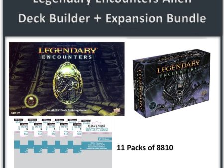 Sleeve Kings - Sleeve Bundle - Legendary Encounters: Alien Deck Building Game + Expansion For Cheap