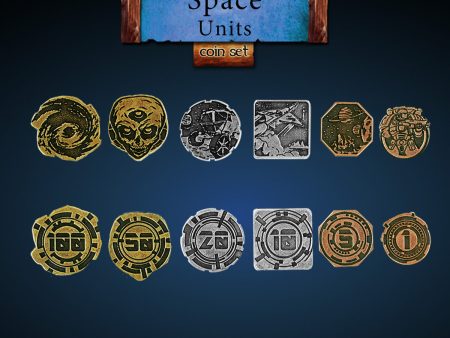 Legendary Metal Coins: Season 5 - Space Units Coin Set (30 pcs) Sale