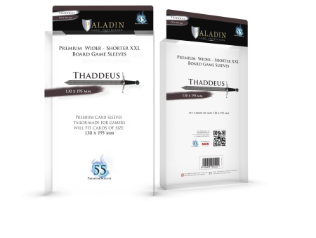 Paladin Card Protection - Thaddeus (130 mm x 195 mm, Premium Wider-Shorter XXL) Cheap