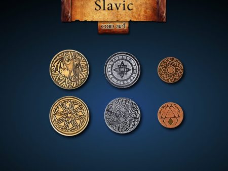 Legendary Metal Coins: Season 4 - Slavic Coin Set (24 pcs) Online Sale