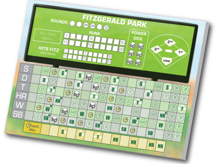 Baseball Highlights: The Dice Game - Extra Score Pads Online Hot Sale