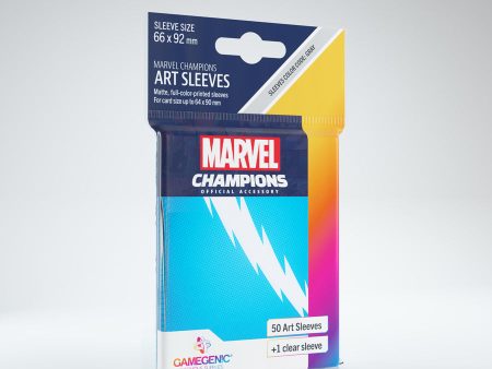 Gamegenic - Marvel Champions Art Sleeves - Quicksilver (50ct) on Sale