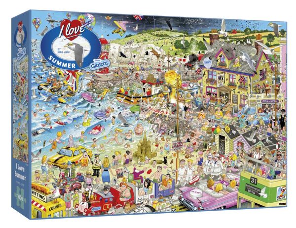 Puzzle - Gibsons - I Love Summer (1000 Pieces) on Sale