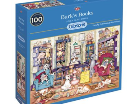 Puzzle - Gibsons - Bark’s Books (1000 Pieces) Online now