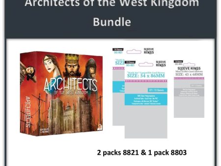 Sleeve Kings - Sleeve Bundle - Architects Of The West Kingdom For Cheap