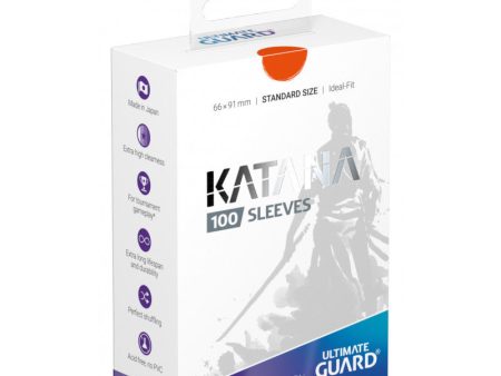 Ultimate Guard: Katana Sleeves - Standard Orange (100) Cheap