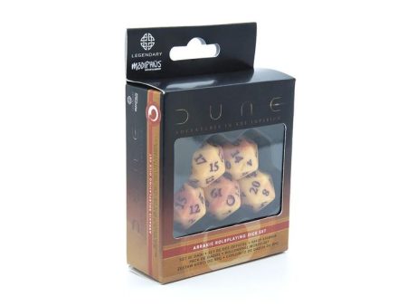 Dune: Adventures in the Imperium - Arrakis Dice Set Online Sale