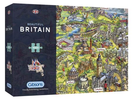 Puzzle - Gibsons - Beautiful Britain (1000 Pieces) Online Hot Sale