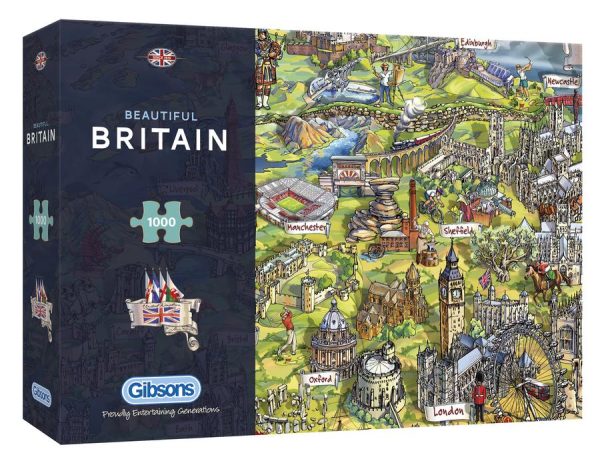 Puzzle - Gibsons - Beautiful Britain (1000 Pieces) Online Hot Sale