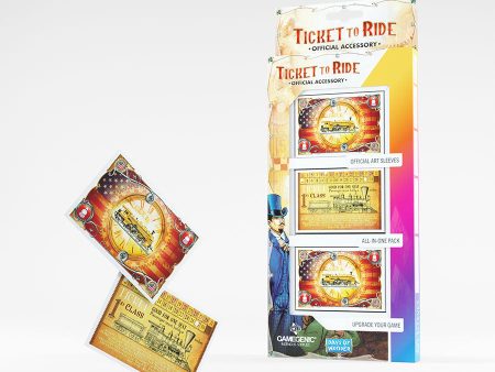 Gamegenic - Ticket to Ride Art Sleeves (152ct) Online now