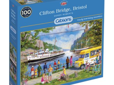 Puzzle - Gibsons - Clifton Bridge, Bristol (500 Pieces) For Cheap