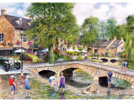 Puzzle - Gibsons - Bourton on the Water (1000 Pieces) Online