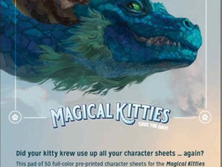 Magical Kitties Save the Day - Character Sheets on Sale