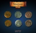 Legendary Metal Coins: Season 2 - Spartans Coin Set (24 pcs) Supply