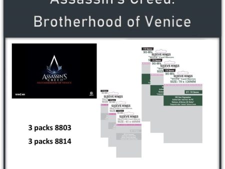 Sleeve Kings - Sleeve Bundle - Assassin s Creed: Brotherhood of Venice on Sale