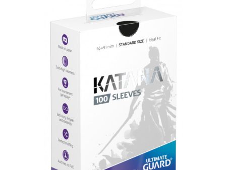 Ultimate Guard: Katana Sleeves - Standard Black (100) Fashion