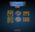 Legendary Metal Coins: Season 5 - Train Units Coin Set (30 pcs) Supply