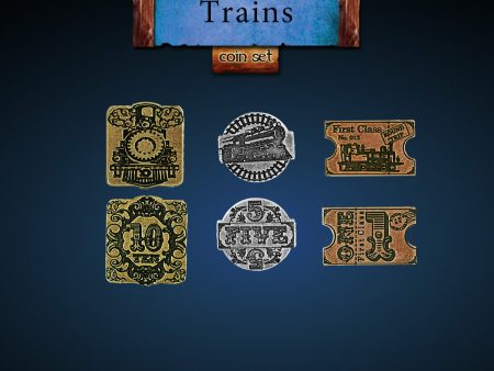 Legendary Metal Coins: Season 5 - Train Units Coin Set (30 pcs) Supply