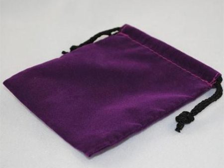 Cloth Dice Bag - 4   x 5   (Purple) For Discount