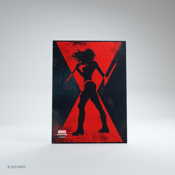 Gamegenic - Marvel Champions Art Sleeves - Black Widow (50ct) Fashion