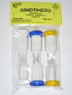 Koplow Games - Hourglasses - Set of 3 Supply