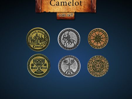 Legendary Metal Coins: Season 5 - Camelot Coin Set (24 pcs) Online Hot Sale