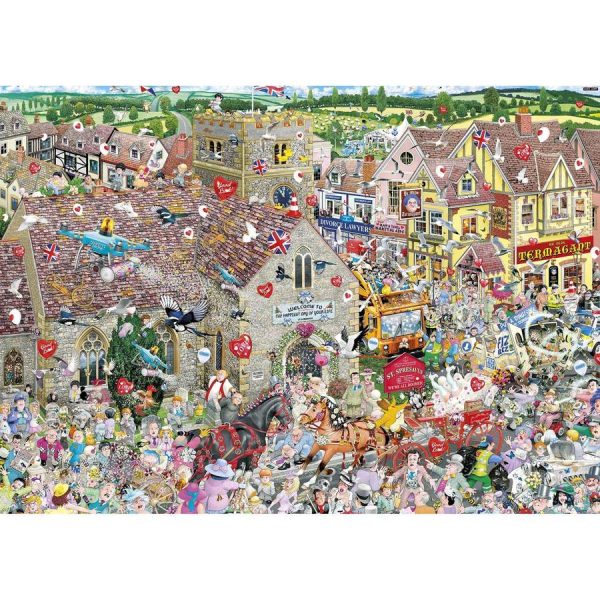 Puzzle - Gibsons - I Love Weddings (1000 Pieces) Hot on Sale