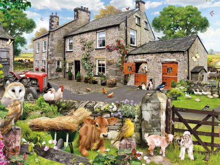 Puzzle - Gibsons - Farmyard Friends (100XXL Pieces) Discount