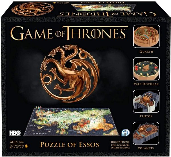 Puzzle - 4D Cityscape - Game of Thrones: Puzzle of Essos (1391 Pieces) Hot on Sale