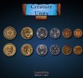 Legendary Metal Coins: Season 4 - Creature Units Coin Set (30 pcs) Sale