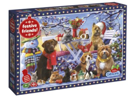 Puzzle - Gibsons - Festive Friends (150 Pieces) Online now