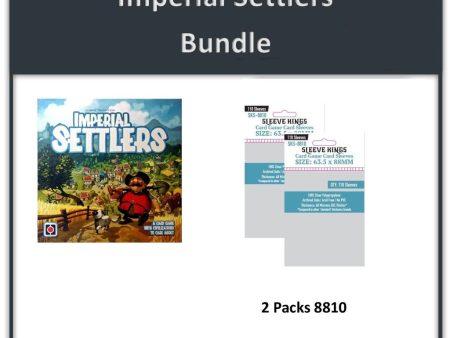 Sleeve Kings - Sleeve Bundle - Imperial Settlers For Sale