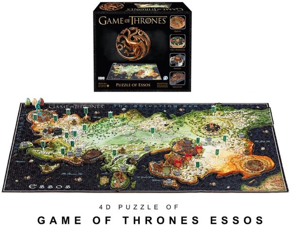 Puzzle - 4D Cityscape - Game of Thrones: Puzzle of Essos (1391 Pieces) Hot on Sale