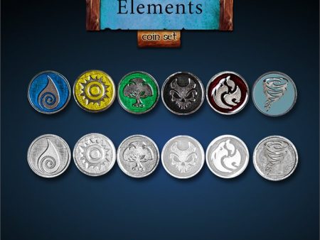 Legendary Metal Coins: Season 5 - Elements Coin Set (6 pcs) Online