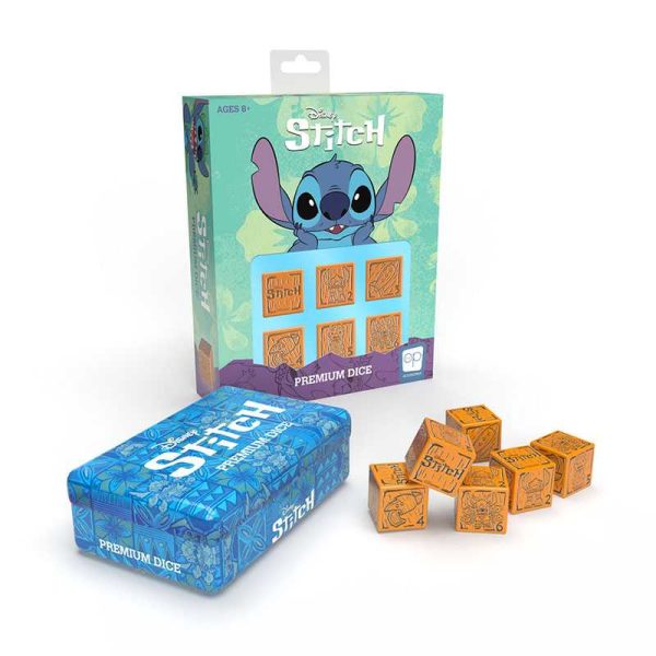 Disney Stitch Premium 6PC Dice Set Discount