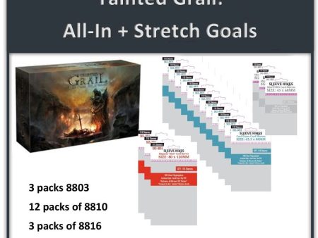 Sleeve Kings - Sleeve Bundle - Tainted Grail: All In & Stretch Goals Cheap