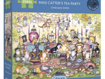 Puzzle - Gibsons - Mad Catter s Tea Party (250XL Pieces) Fashion