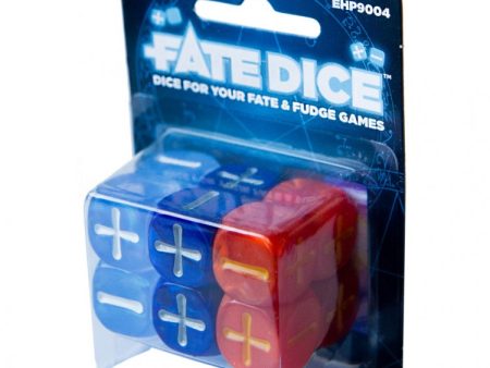 Fate Core Dice: Winter Knight *No Packaging* For Cheap