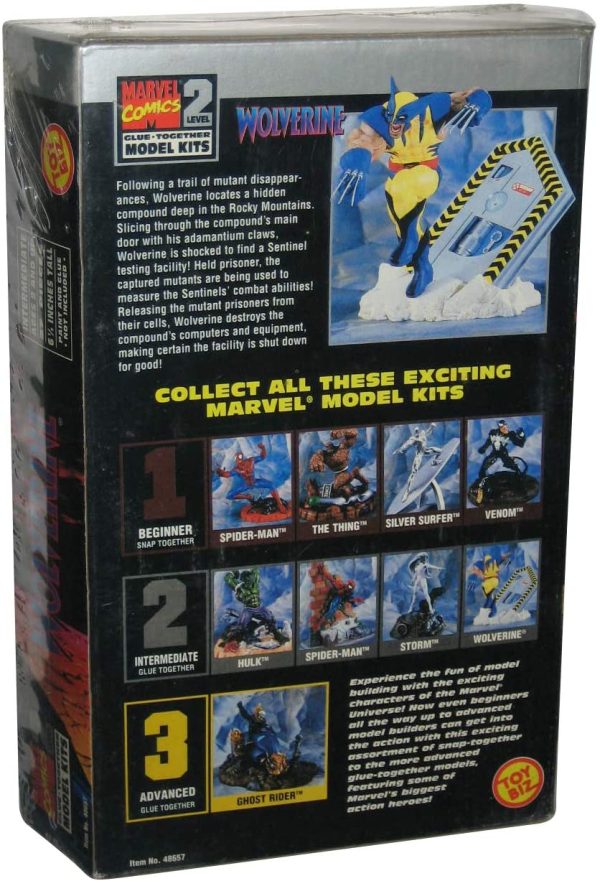 WOLVERINE (MODEL KIT) - TOY BIZ-1996-#48657 on Sale