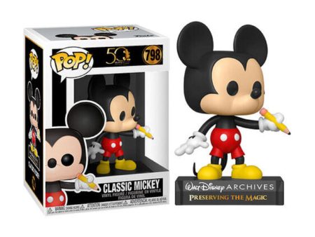 50 DISNEY ARCHIVES: CLASSIC MICKEY #798 - FUNKO POP! For Sale