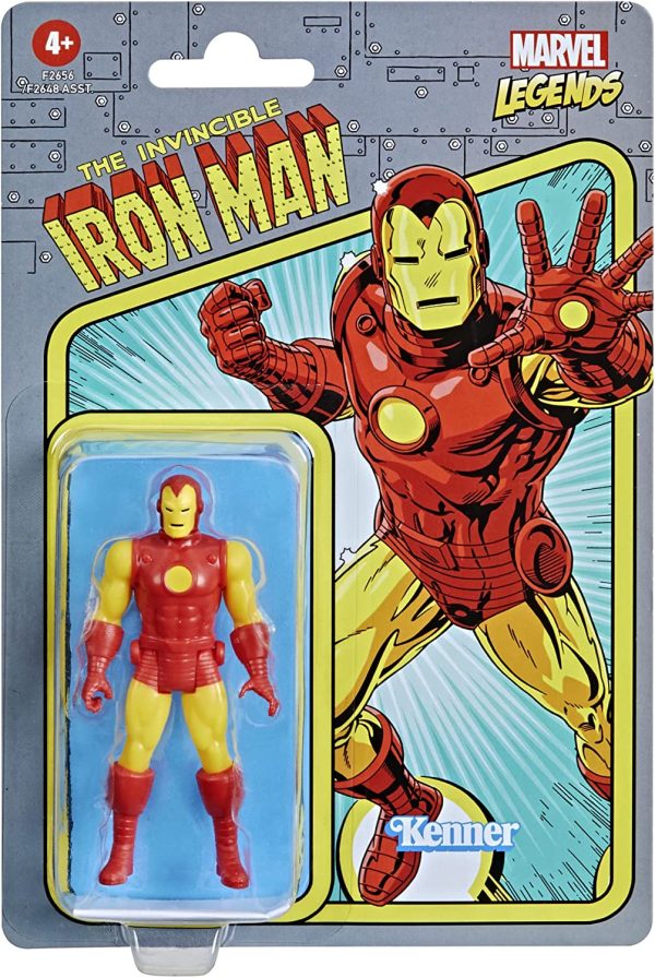 MARVEL LEGENDS: INVINCIBLE IRON MAN - KENNER-2021-#F2656 Online now